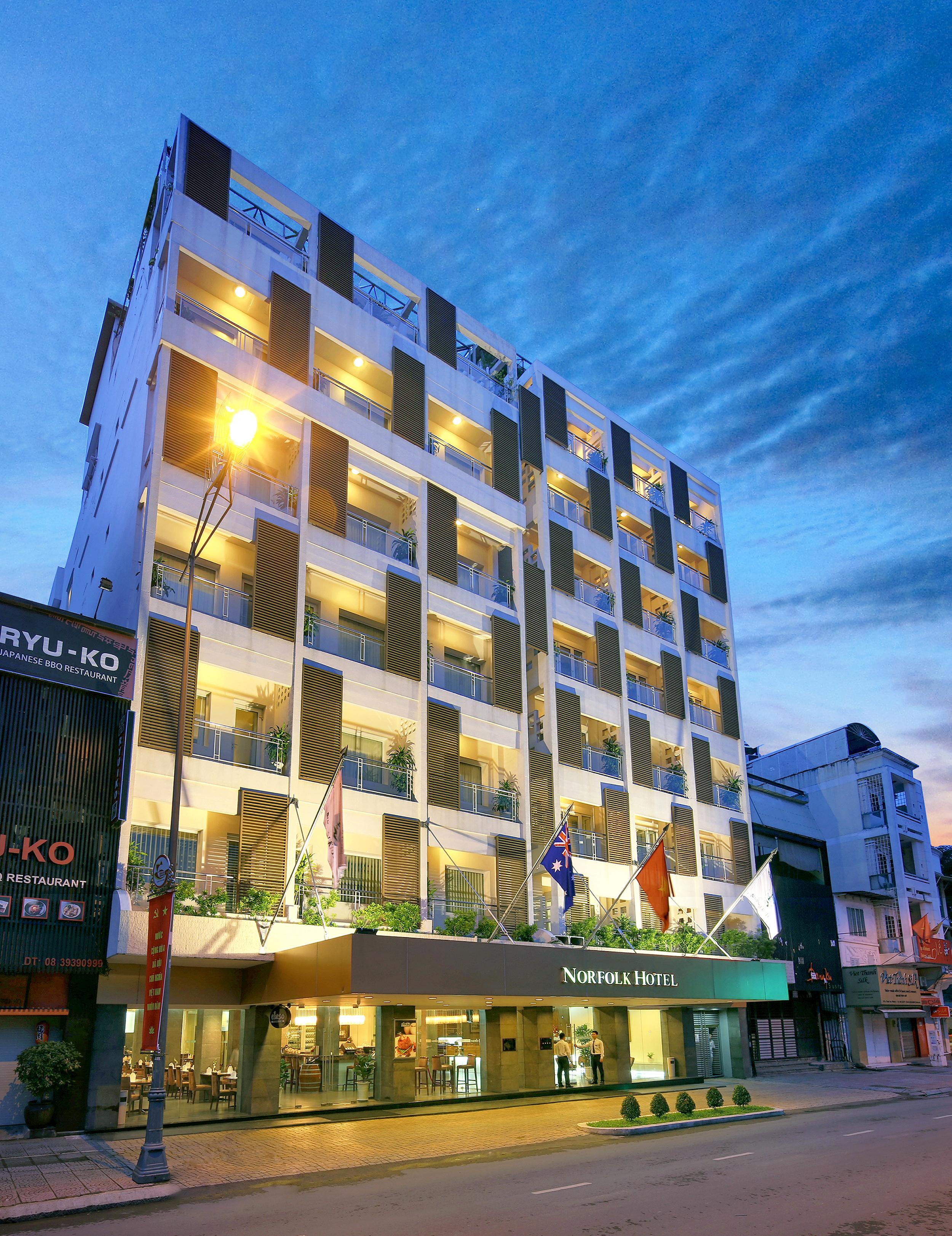 Norfolk Hotel Saigon Ho Či Minovo Město Exteriér fotografie